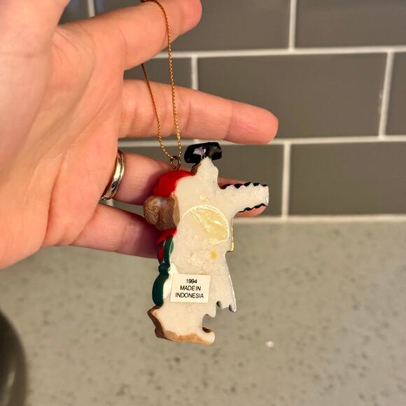 1990s Vintage 1994 Hallmark Photographer Teddy Bear Ornament Photography - Picture 4 of 4